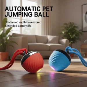 Light-Up Interactive Dog Ball for Indoor Play | Polarix