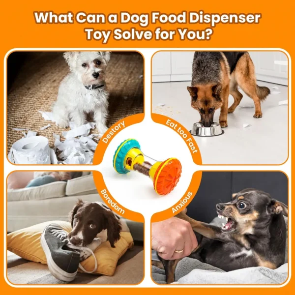 Interactive Dog Puzzle Treat Toy for Bored Dogs detail view 3