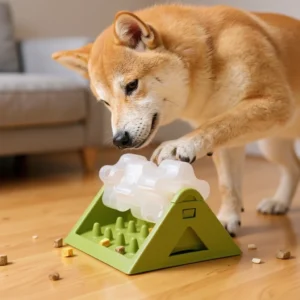 Interactive Dog Puzzle Feeder and Slow Treat Dispenser