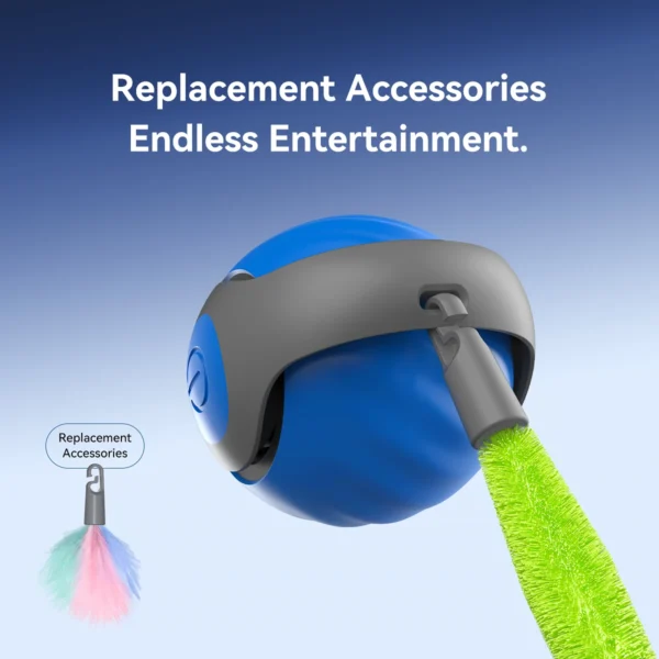 Speedy Tail Interactive Cat Toy Ball detail view 4