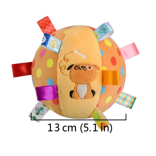 Durable Interactive Dog Ball with Bell | Polarix detail view 2