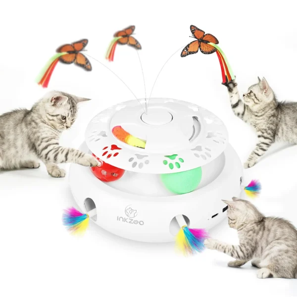 Interactive Whack-a-Mole Cat Toy detail view 7