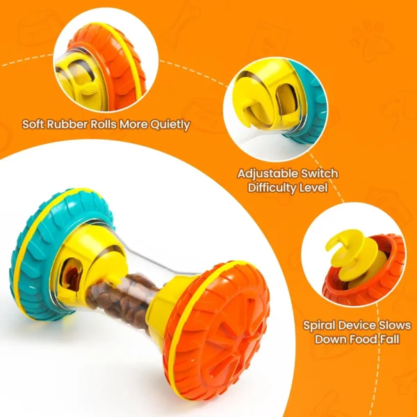 Interactive Dog Puzzle Treat Toy for Bored Dogs detail view 2