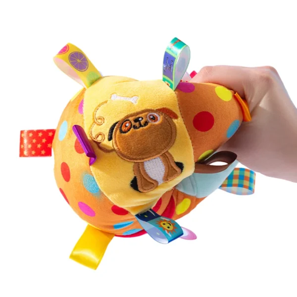 Durable Interactive Dog Ball with Bell | Polarix detail view 3