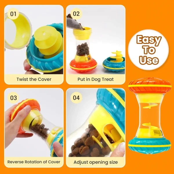 Interactive Dog Puzzle Treat Toy for Bored Dogs detail view 5