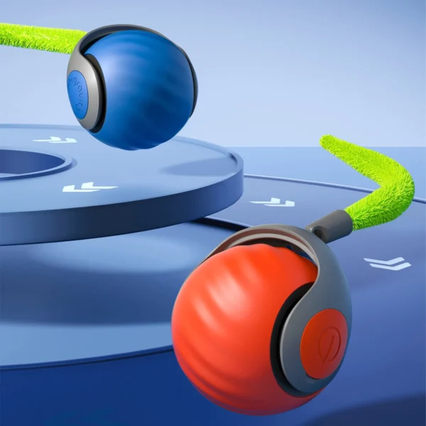 Speedy Tail Interactive Cat Toy Ball detail view 2