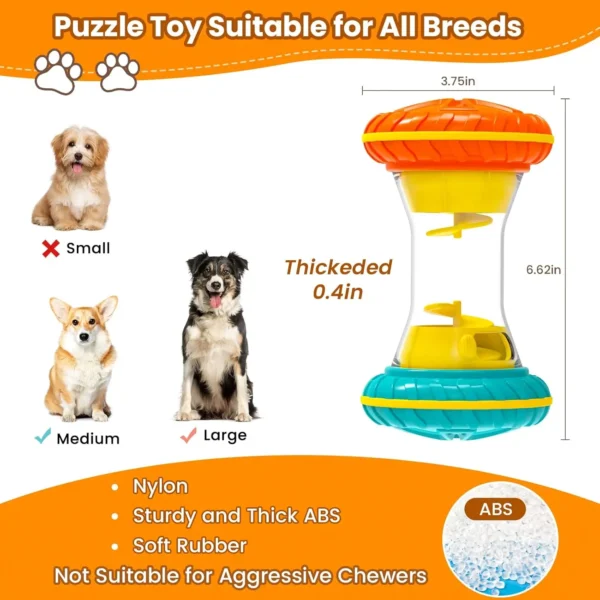 Interactive Dog Puzzle Treat Toy for Bored Dogs detail view 1