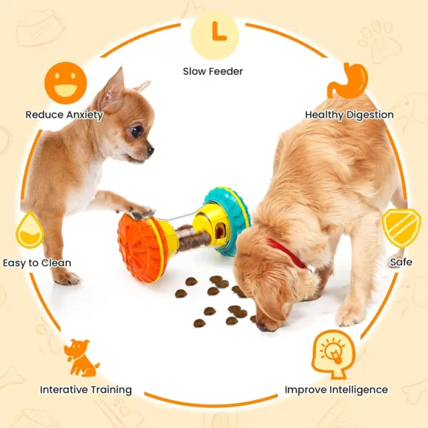 Interactive Dog Puzzle Treat Toy for Bored Dogs detail view 4
